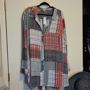 (New) Plaid Blouse (Avenue)